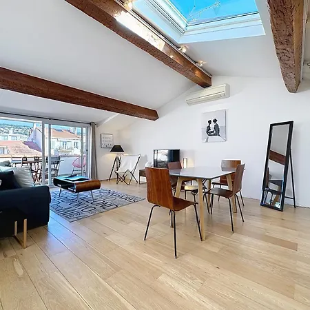 Rooftop Terrasse 1 Bedroom In Rue D'antibes, 5 Min From The Croisette 214 * 戛纳
