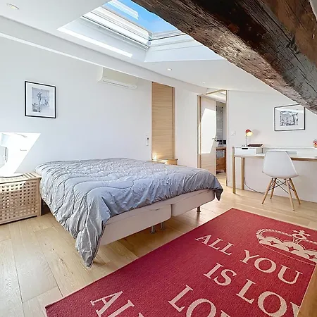 Rooftop Terrasse 1 Bedroom In Rue D'antibes, 5 Min From The Croisette 214 * 戛纳