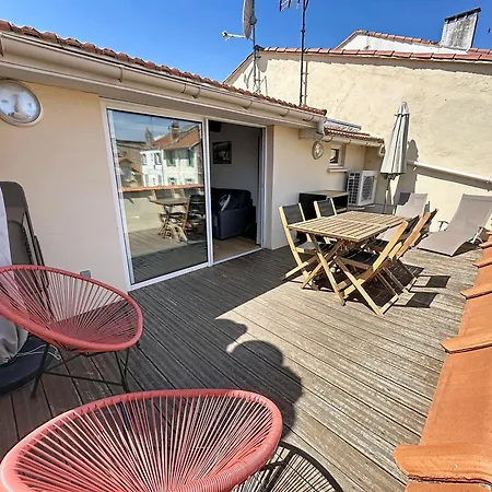 Rooftop Terrasse 1 Bedroom In Rue D'antibes, 5 Min From The Croisette 214 *