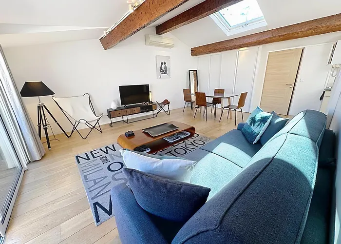 Apartmán Rooftop Terrasse 1 Bedroom In Rue D'antibes, 5 Min From The Croisette 214 *