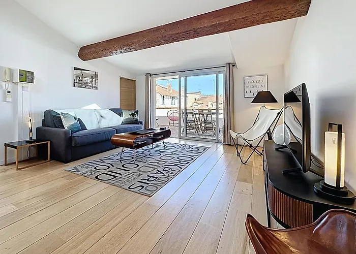 Apartmán Rooftop Terrasse 1 Bedroom In Rue D'antibes, 5 Min From The Croisette 214 *